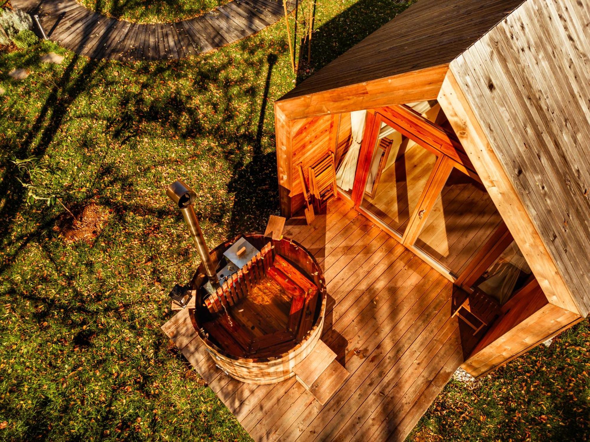 Glamping Mountain Fairy Tale Villa Bistrica pri Trzicu Стая снимка